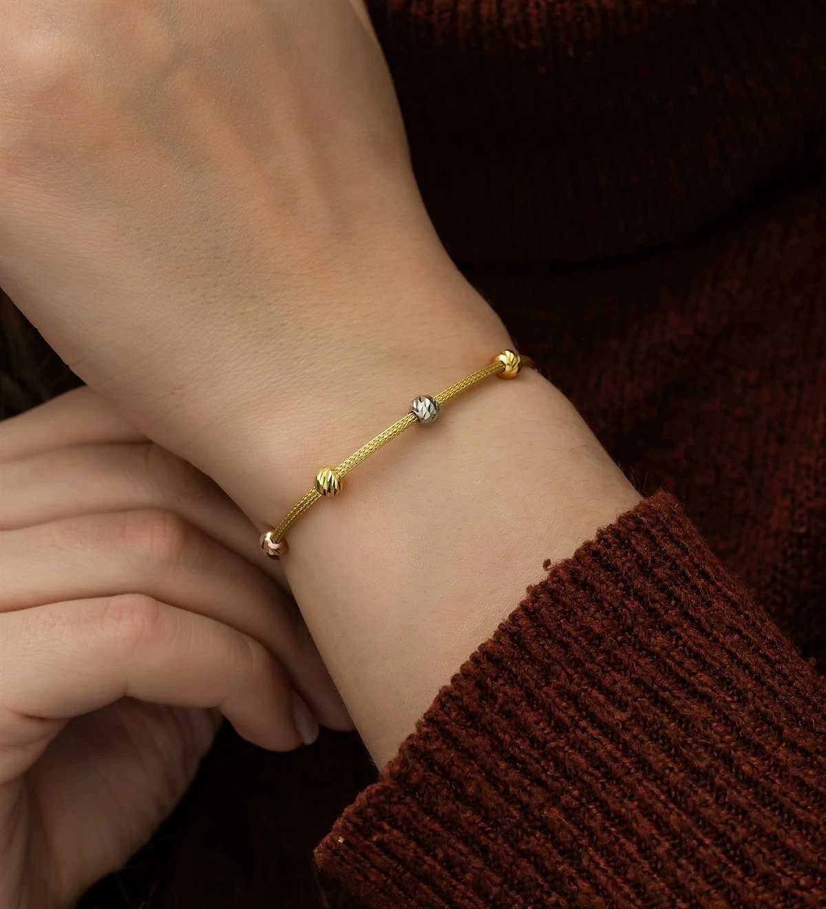 Byzylyk argjendi Jumeon, NRZ1179, ngjyrë ari dhe argjendi