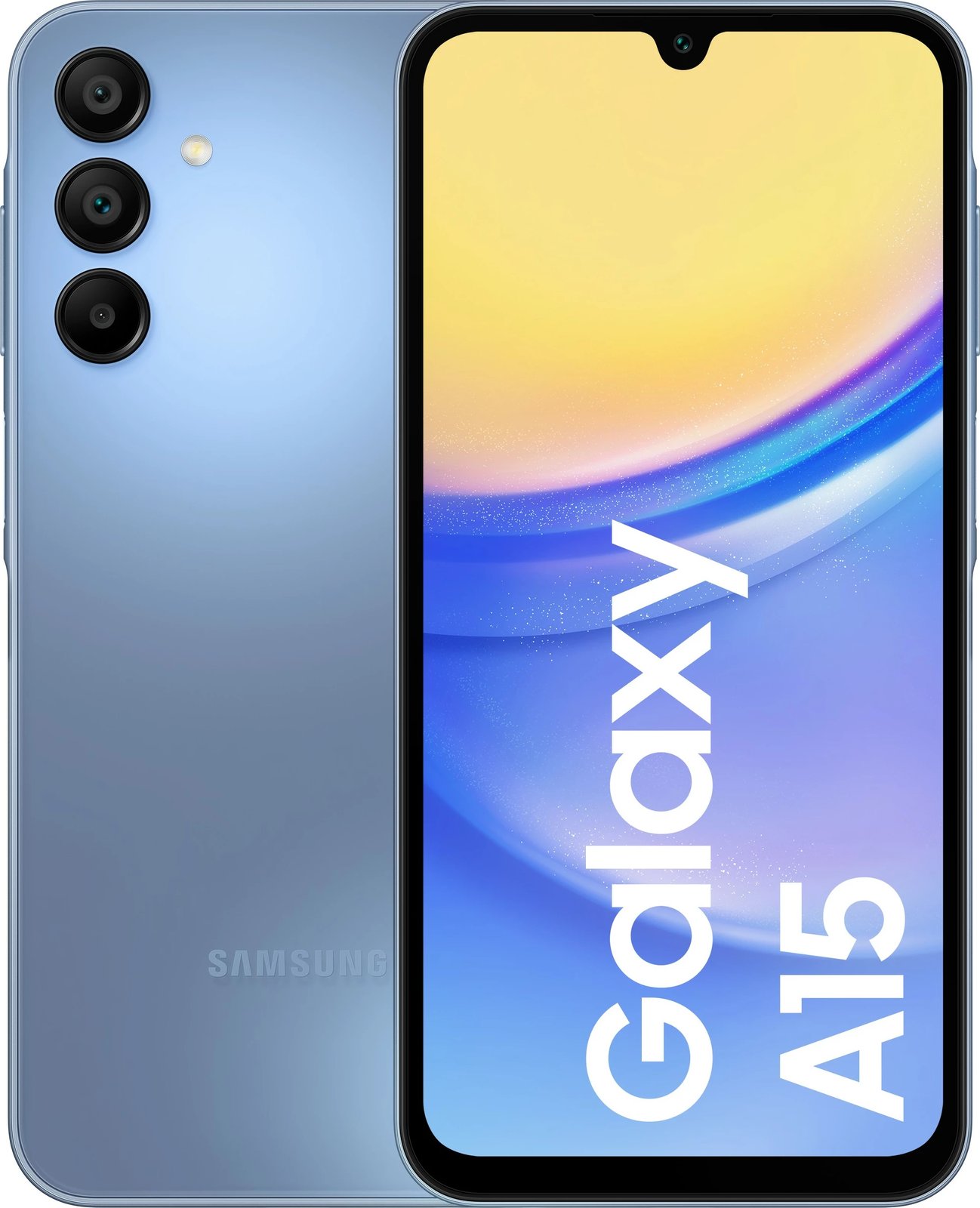 Celular Samsung Galaxy A15, 6.5", 4+128GB, i kaltër