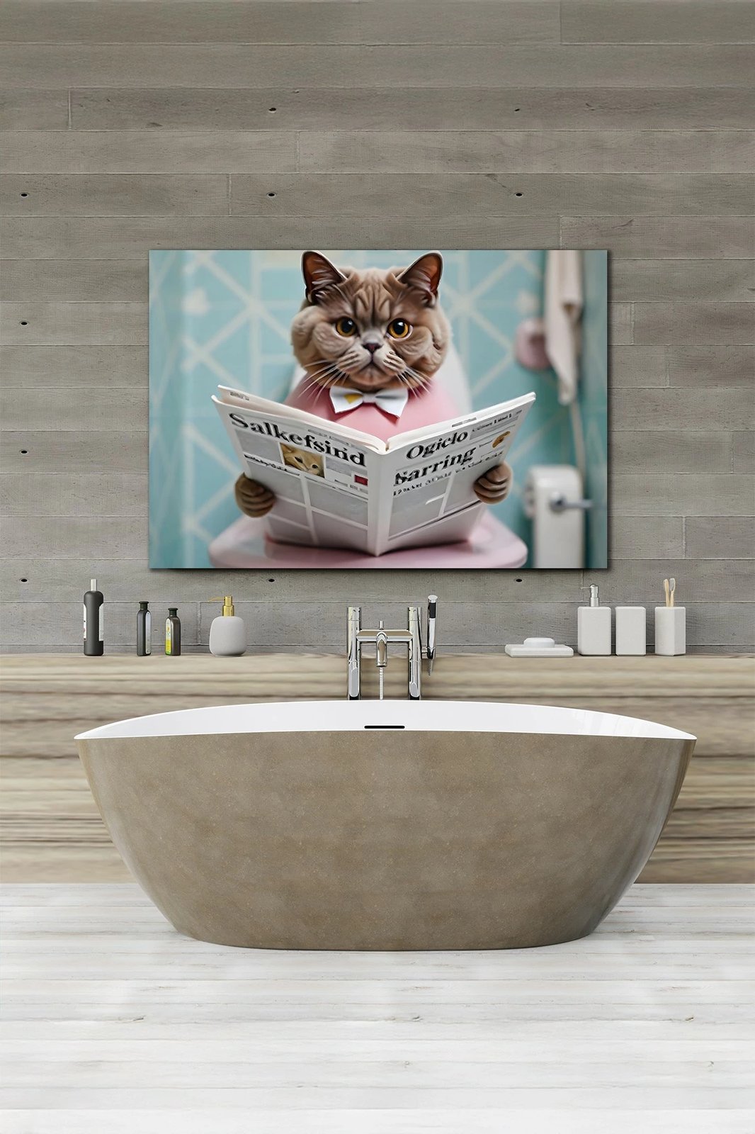 Pikturë dekorative në kanavacë, shumëngjyrëshe, Wallity, Ersyaıhyvn3, 70x100cm