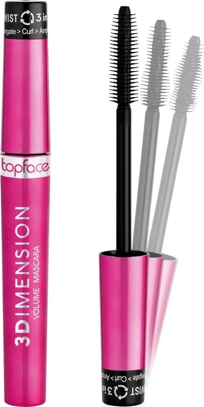 Mascara Topface 3Dimension Volume Black 8ml