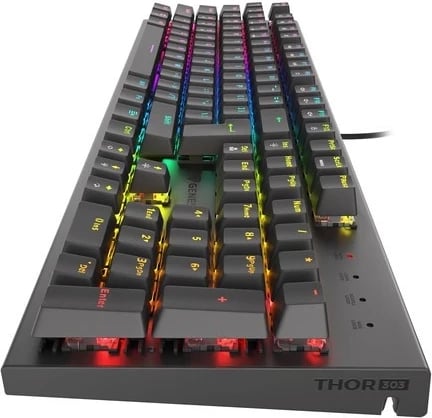 Tastierë Genesis Thor 303, RGB, e zezë