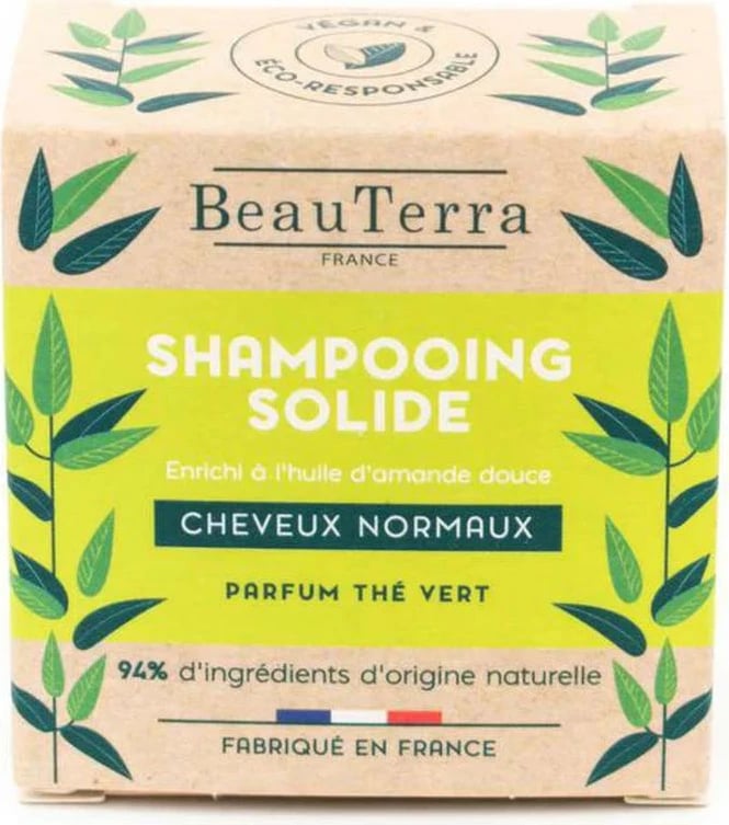 Shampon i ngurtë Beauterra Té Verde 75g