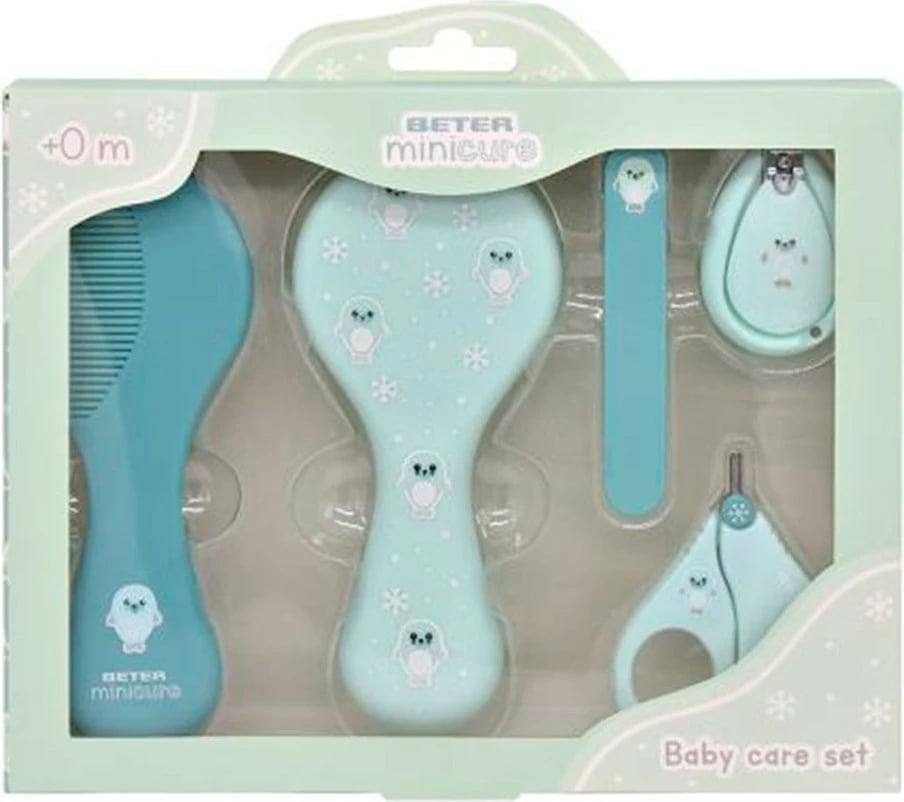 Set për kujdesin e foshnjës Beter Mini Cure Foca, 5 copë, uniseks