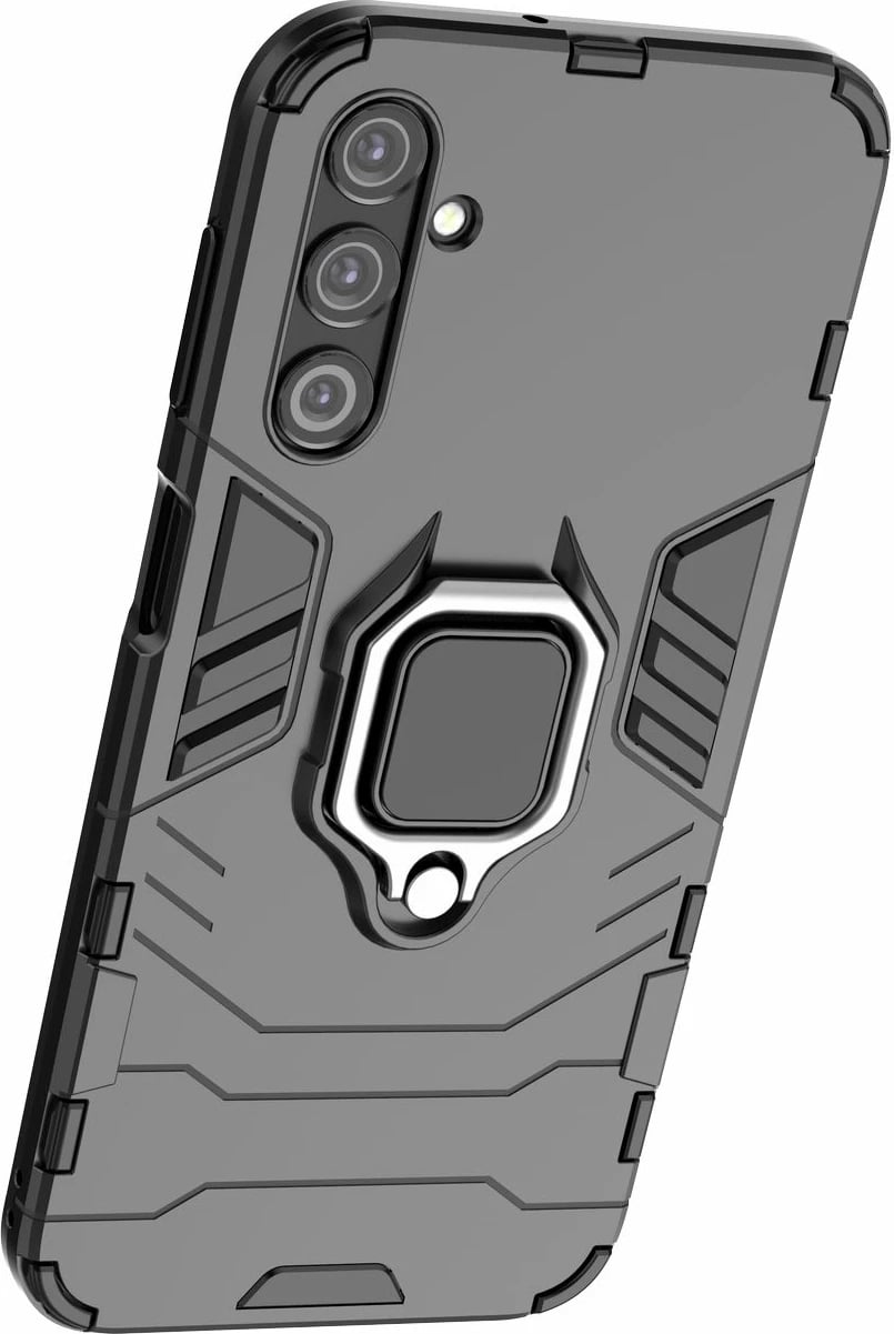 Mbështjellës Hurtel Ring Armor për Samsung Galaxy A24 4G, me unazë, i zi Mbështjellës Hurtel Ring Armor për Samsung Galaxy A24 4G, me unazë, i zi
