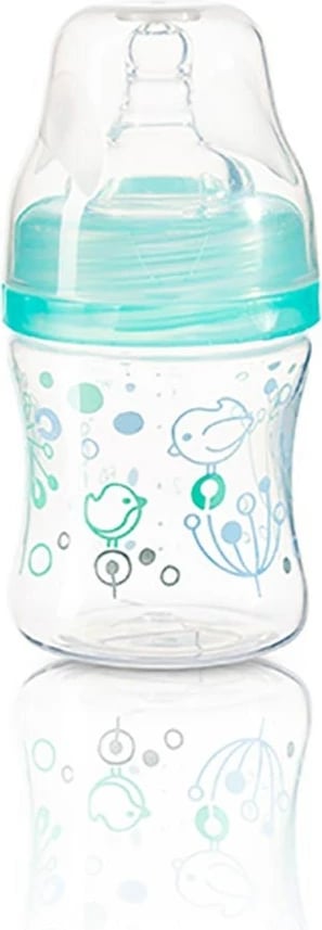 Biberon gojë e gjerë antikolik, Baby Ono, 120 ml, BPA-free, blu