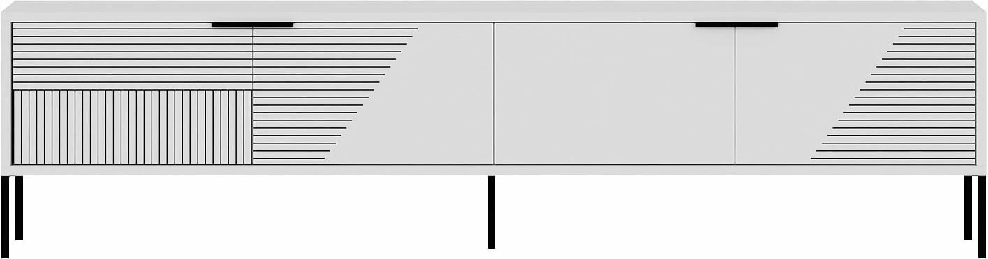 Konsolë TV, ngjyrë e bardhë, Skye Decor