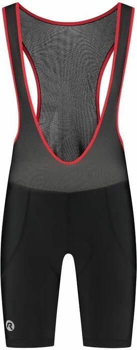 Pantallona bib çiklizmi Rogelli, meshkuj, të zeza/kuqe