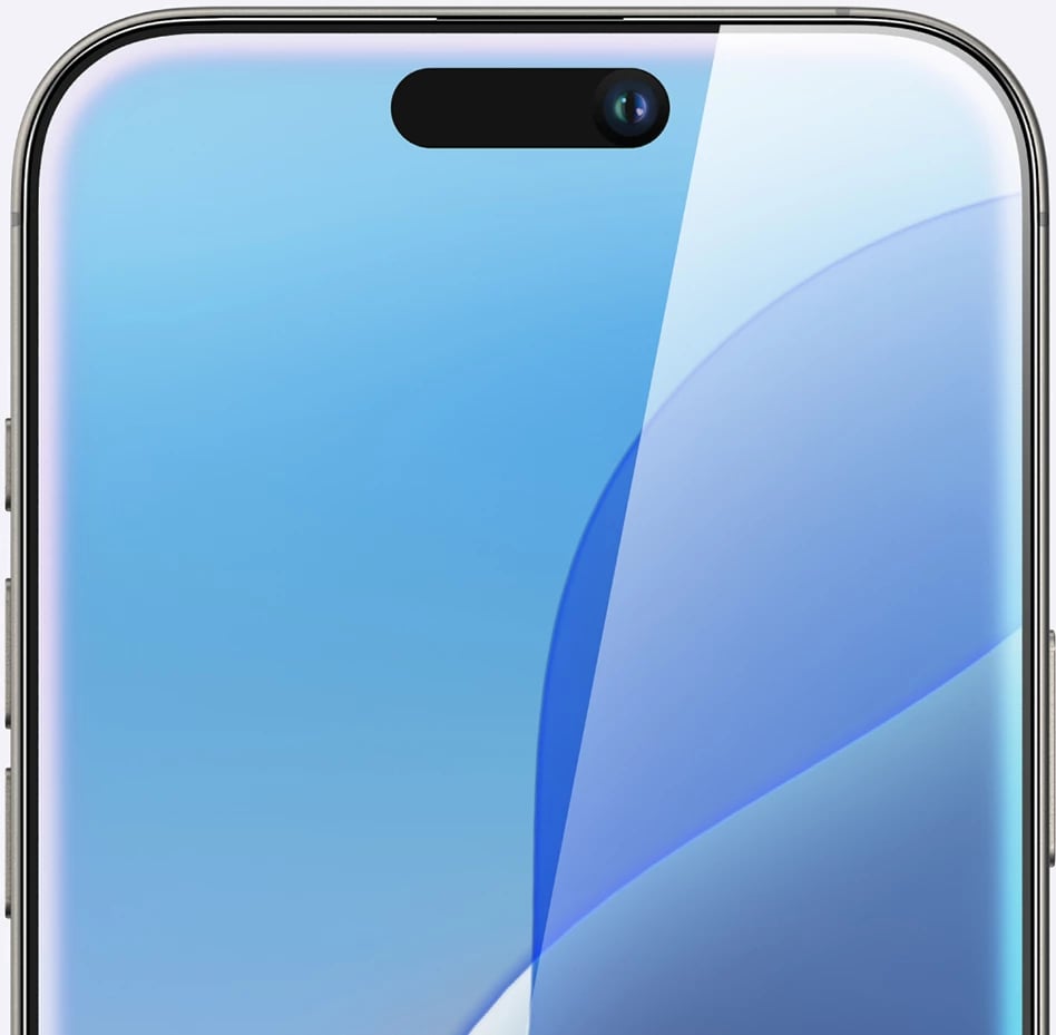 Xham mbrojtës AmazingThing Radix Full Glass për iPhone 16 Plus, transparent