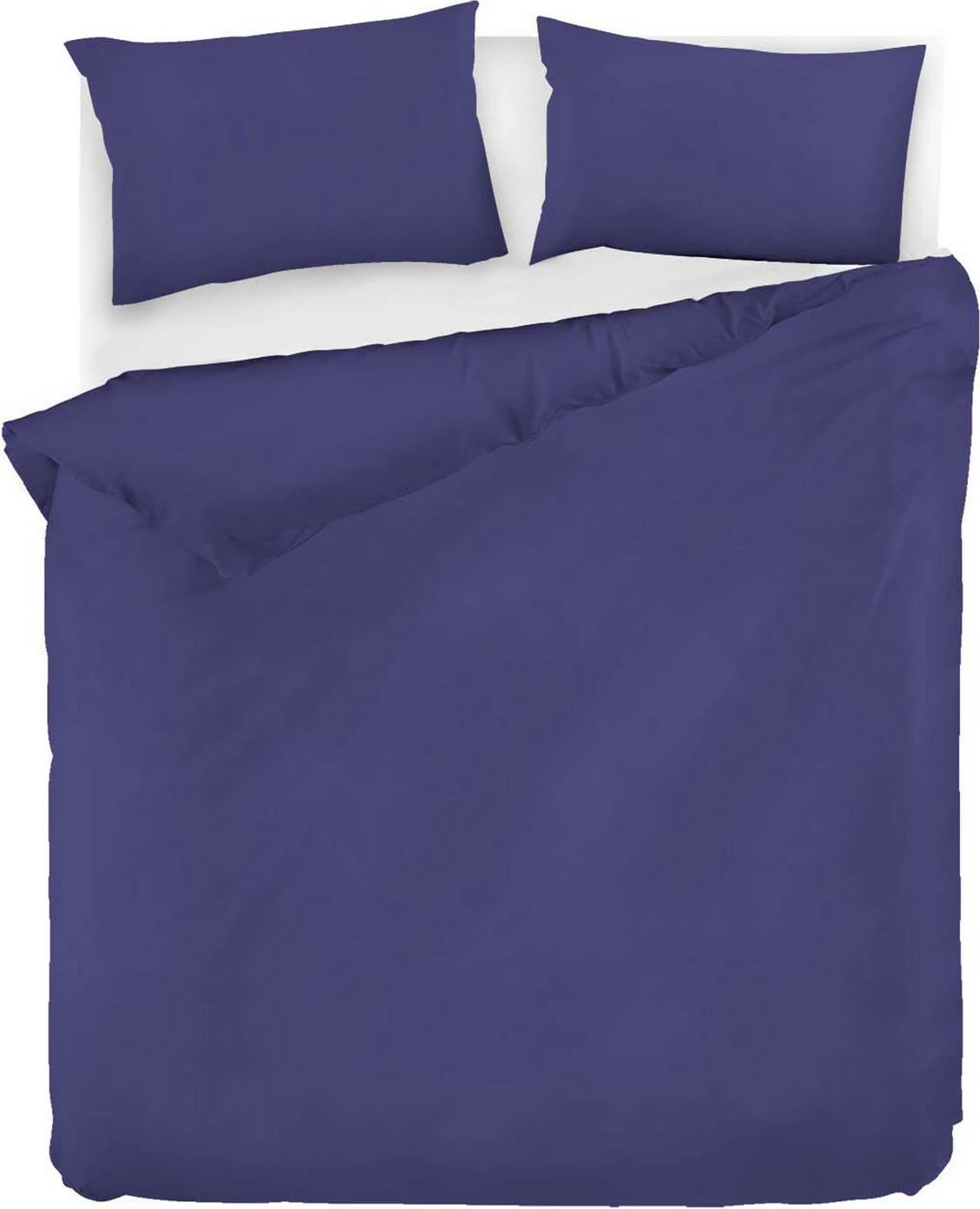 Set mbulesë për jorgan Super King, ngjyrë e kaltër e errët, L'essentiel