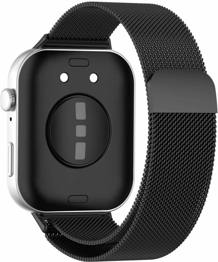 Rrip për smartwatch Tech-Protect MilaneseBand për Huawei Watch Fit 3, Inoks, Zi