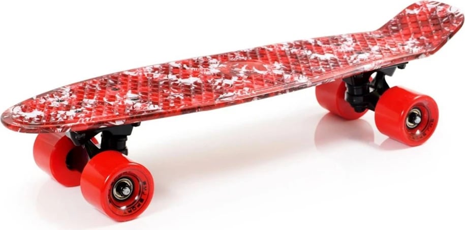 Skateboard unisex SMJ, e kuqe
