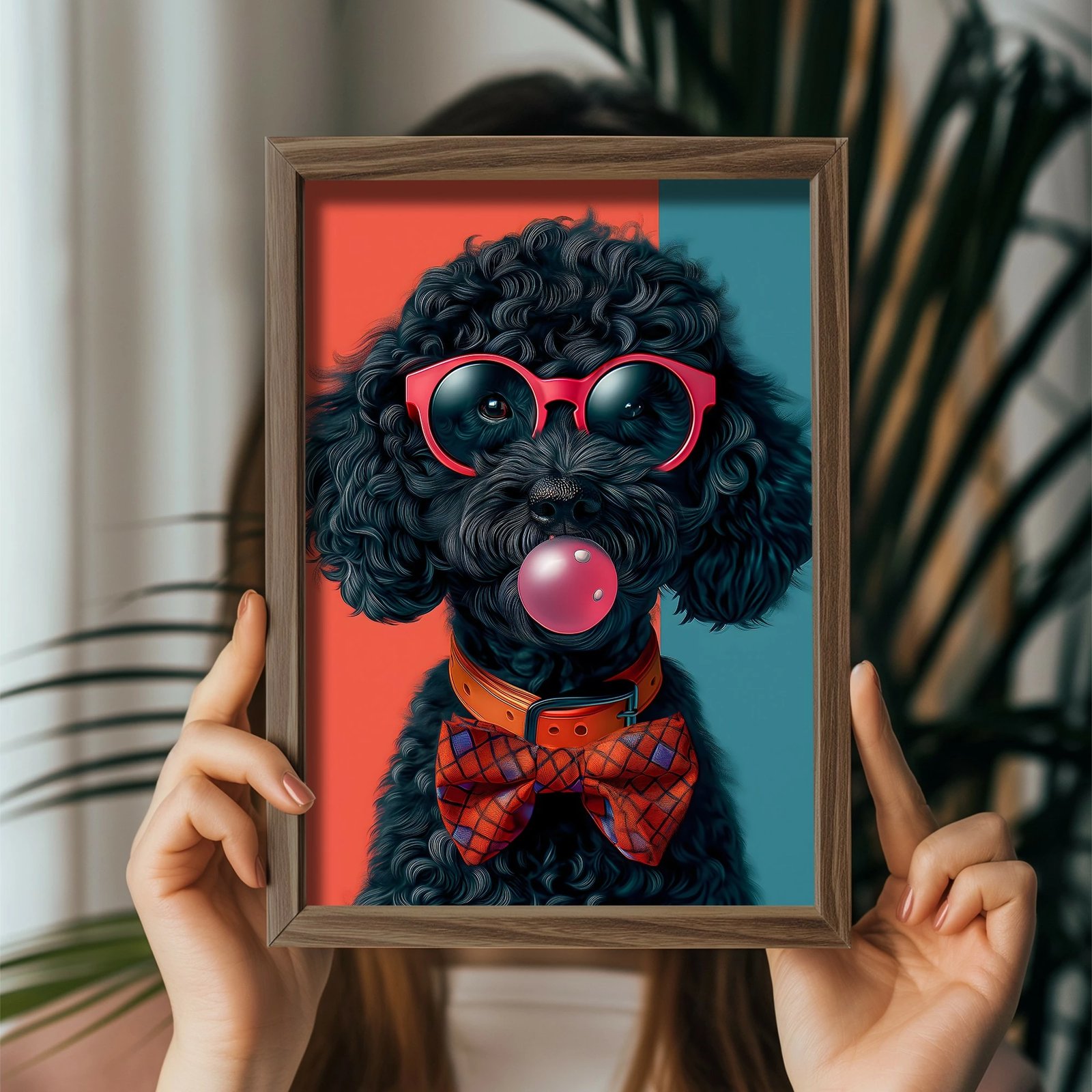 Pikturë dekorative me kornizë MDF Wallity, GE201-L