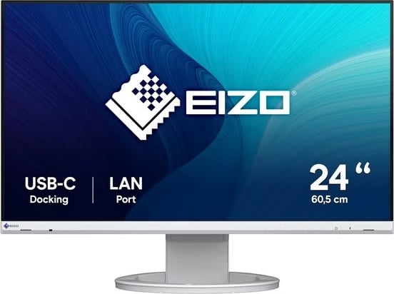 Monitor EIZO FlexScan EV2490-WT, 23.8", Full HD, IPS, Bardhë