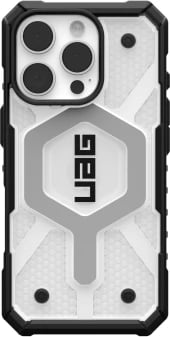 Mbështjellës UAG Pathfinder Clear me MagSafe për iPhone 16 Pro, Bardhë