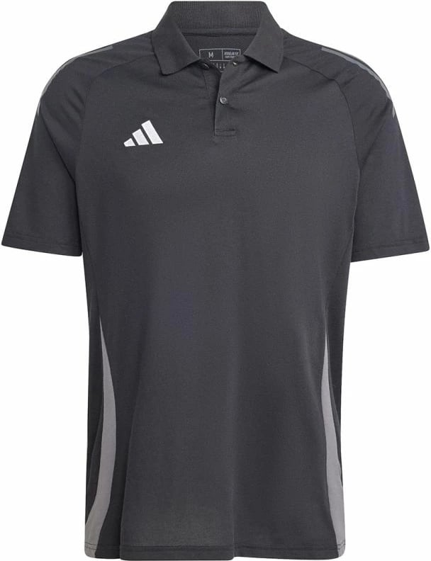Maicë polo për meshkuj adidas Tiro 24, e zezë