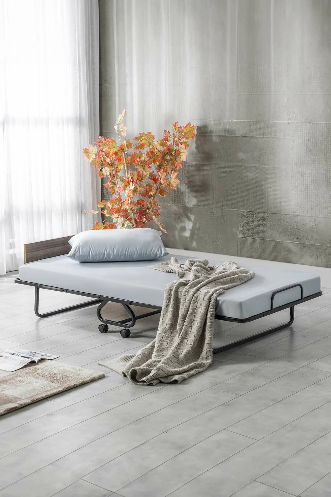 Set shtrat palosës, ngjyrë e bardhë, Skye Decor, Sigma, 80x190