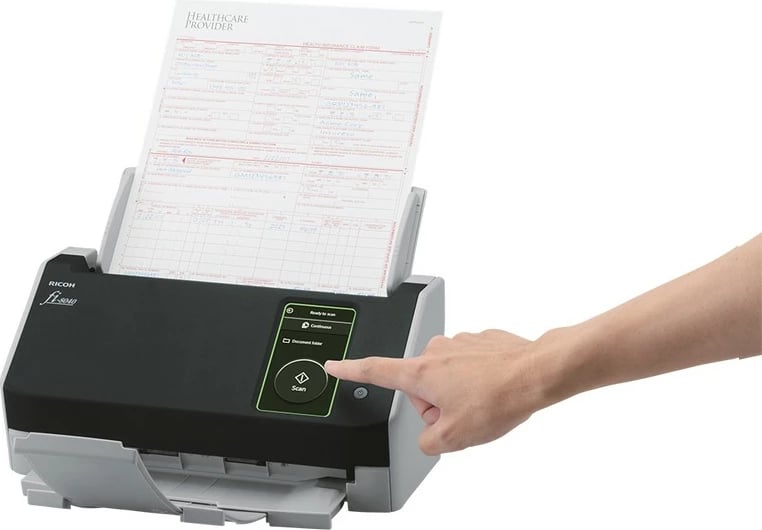 Skaner Ricoh fi-8040, 210 x 297 mm, 600 x 600 DPI, 24 bit, 8 bit, 40 ppm, 80 ipm Skaner Ricoh fi-8040, 210 x 297 mm, 600 x 600 DPI, 24 bit, 8 bit, 40 ppm, 80 ipm