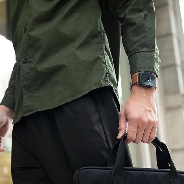 Mbështjellës UNIQ Garde për Apple Watch 7/8/SE2/9, 41mm, Gri