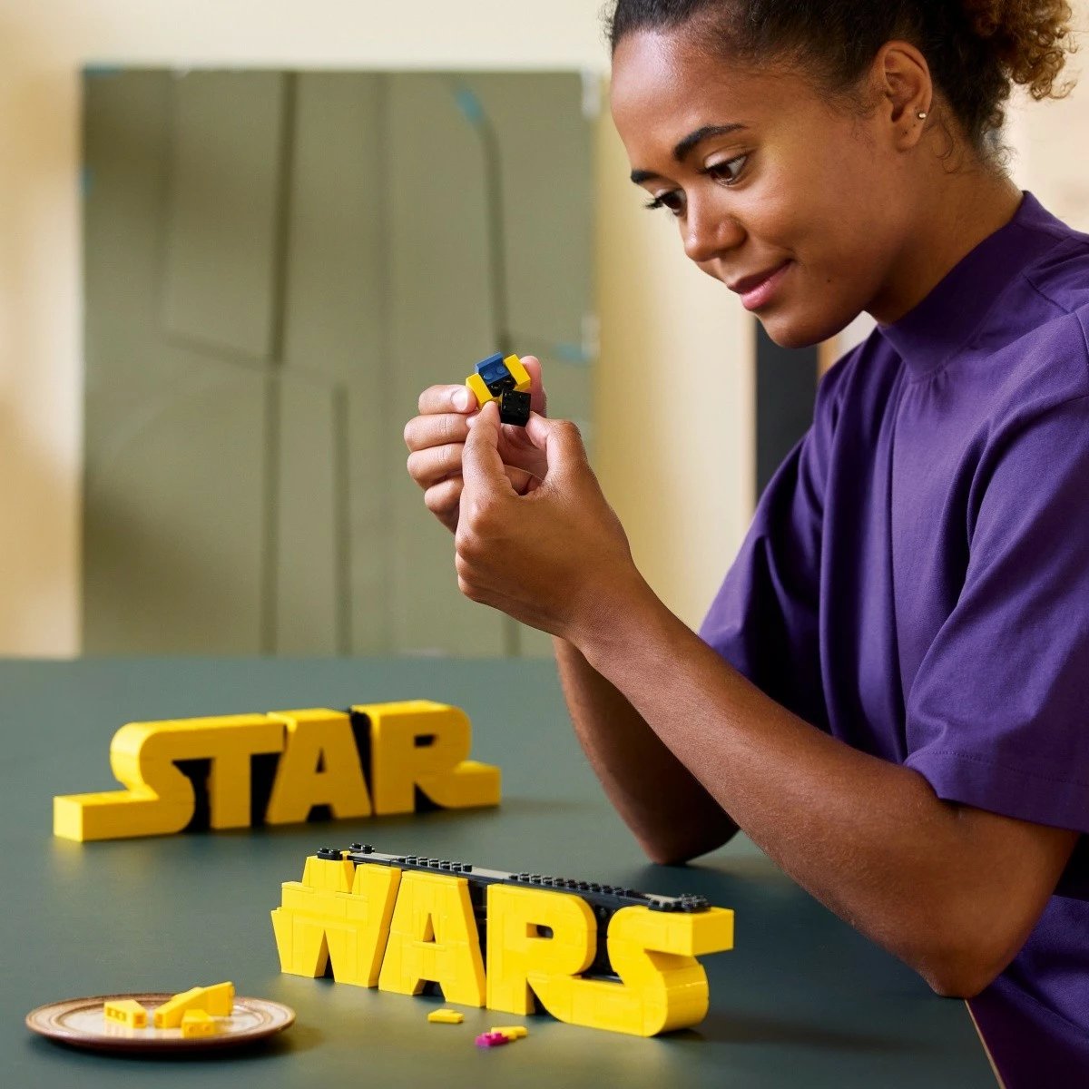 Set LEGO Star Wars 75407, 700 pjesë, logo 3D, e verdhë