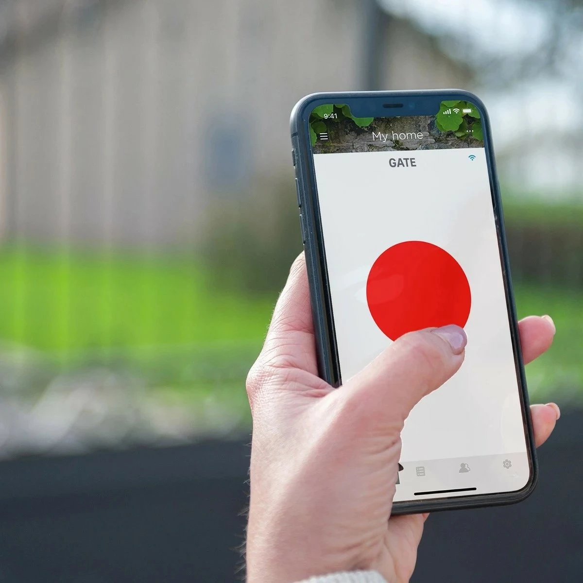 Hapës inteligjent për porta Yale Home 05/102310/BW, i zi/gri