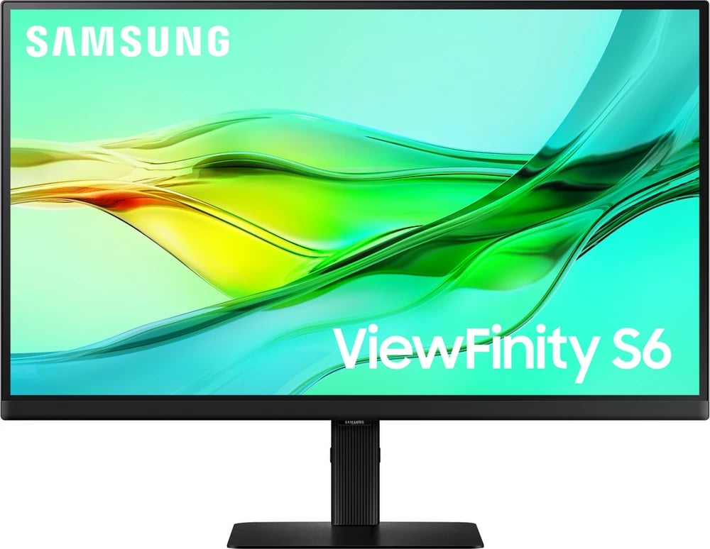 Monitor, Samsung, ViewFinity S6 S27D600UAU / LS27D600UAUXEN, 27 inch, e zezë