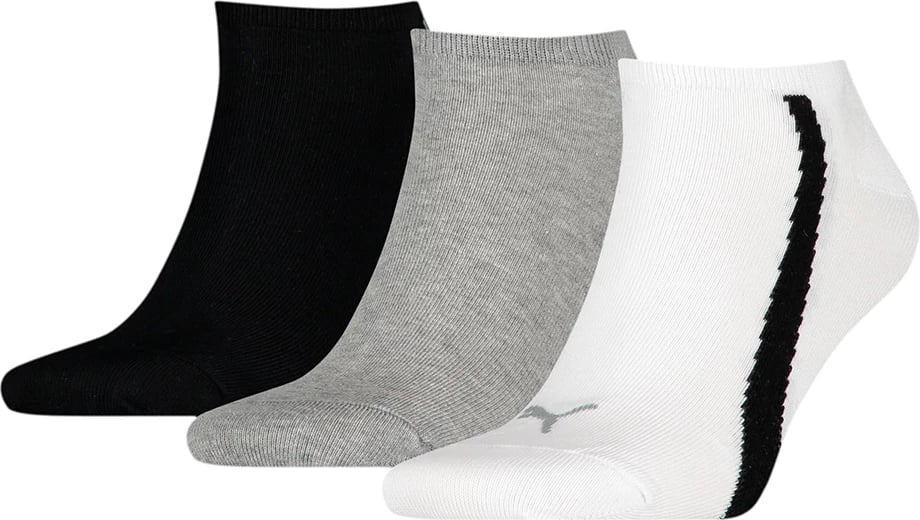 Çorape Puma unisex lifestyle, të zeza, të hirtë, të bardha