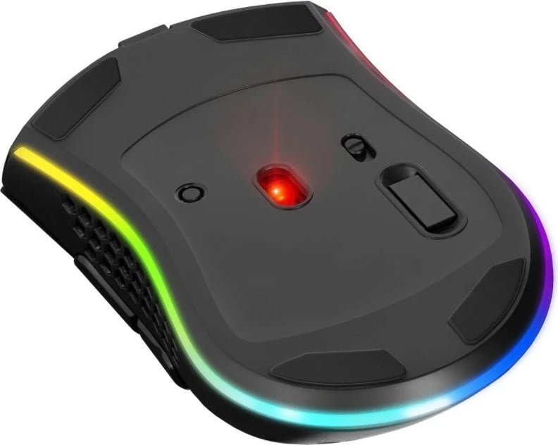 Maus wireless Defender Warlock GM-709L, RGB, 2400 dpi, i zi