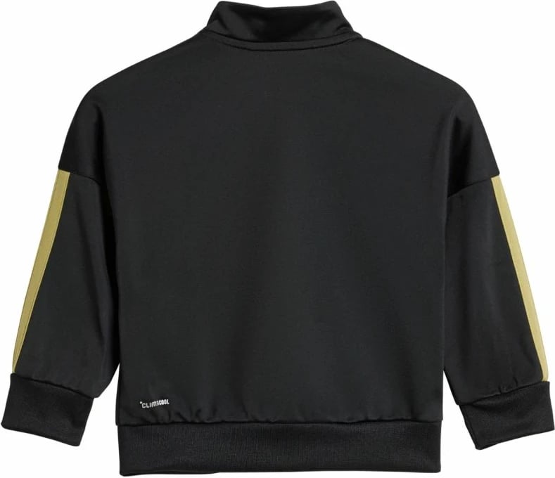 Trenerka për fëmijë adidas, e zezë dhe e artë