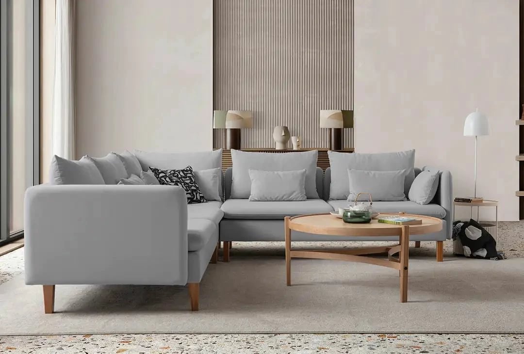 Këndare Flexy L, ngjyrë gri, Atelier del Sofa