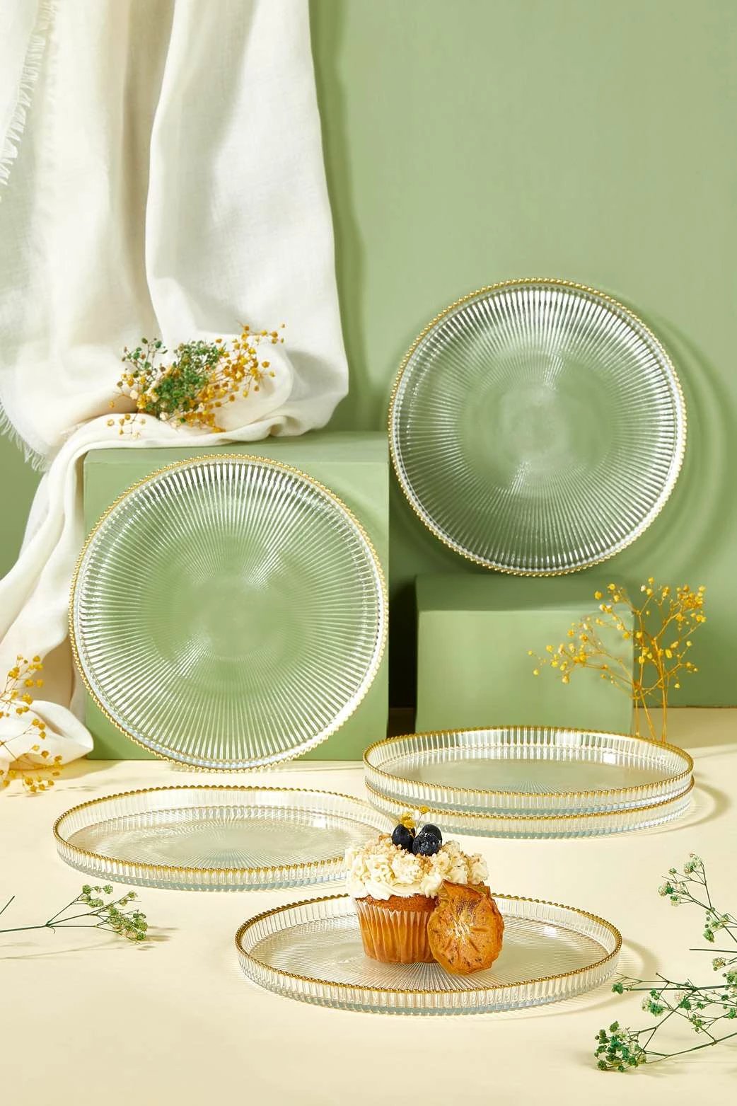 Set pjatash ëmbëlsirash (6 copë), Hermia, Paris