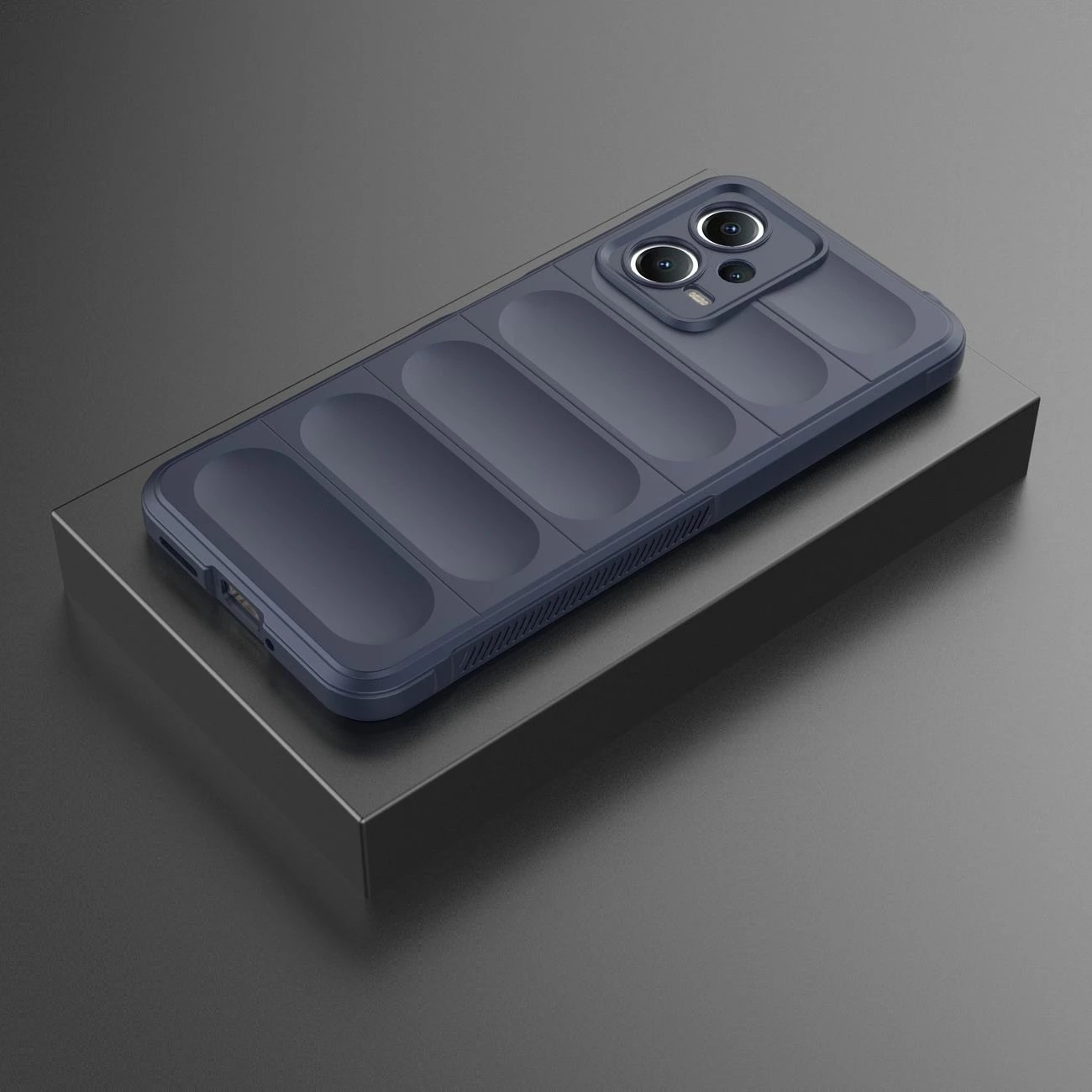 Mbështjellës Hurtel Magic Shield Case për Xiaomi Redmi Note 12 5G / Poco X5 5G, Kaltër