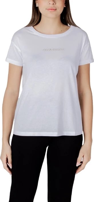 Maicë për femra Armani Exchange, të bardhë
