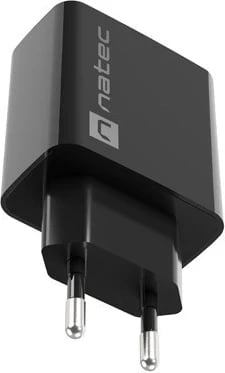 Karikues Natec Ribera USB-C 20W PD, i zi Karikues Natec Ribera USB-C 20W PD, i zi