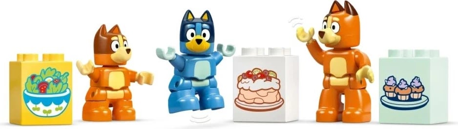 Set LEGO Duplo Bluey Family House 10459 me lojë kujtese, për fëmijë, 3+ vjeç