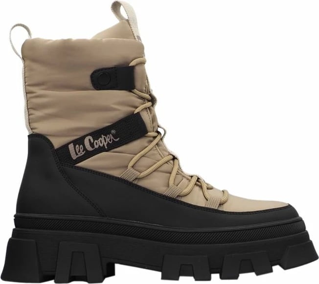 Këpucë femra Lee Cooper, bezhë/zeza