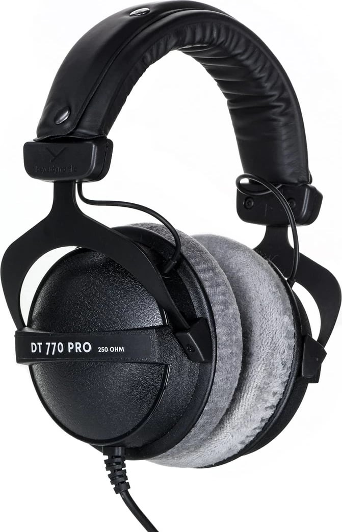 Kufje studio Beyerdynamic DT 770 PRO 250 OHM, të zeza