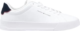 Këpucë për meshkuj Tommy Hilfiger, të bardha