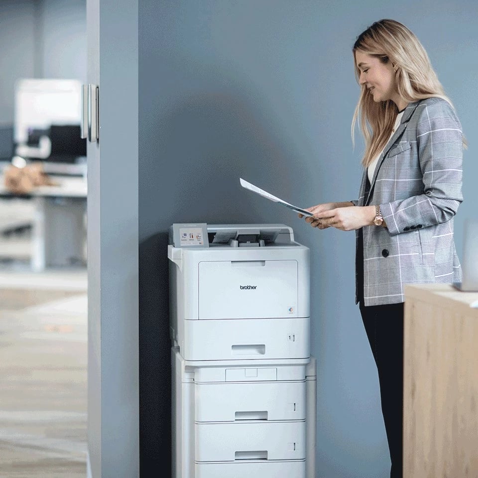 Printer laserik Brother HL-L9430CDN, ngjyra, duplex, ekran LCD