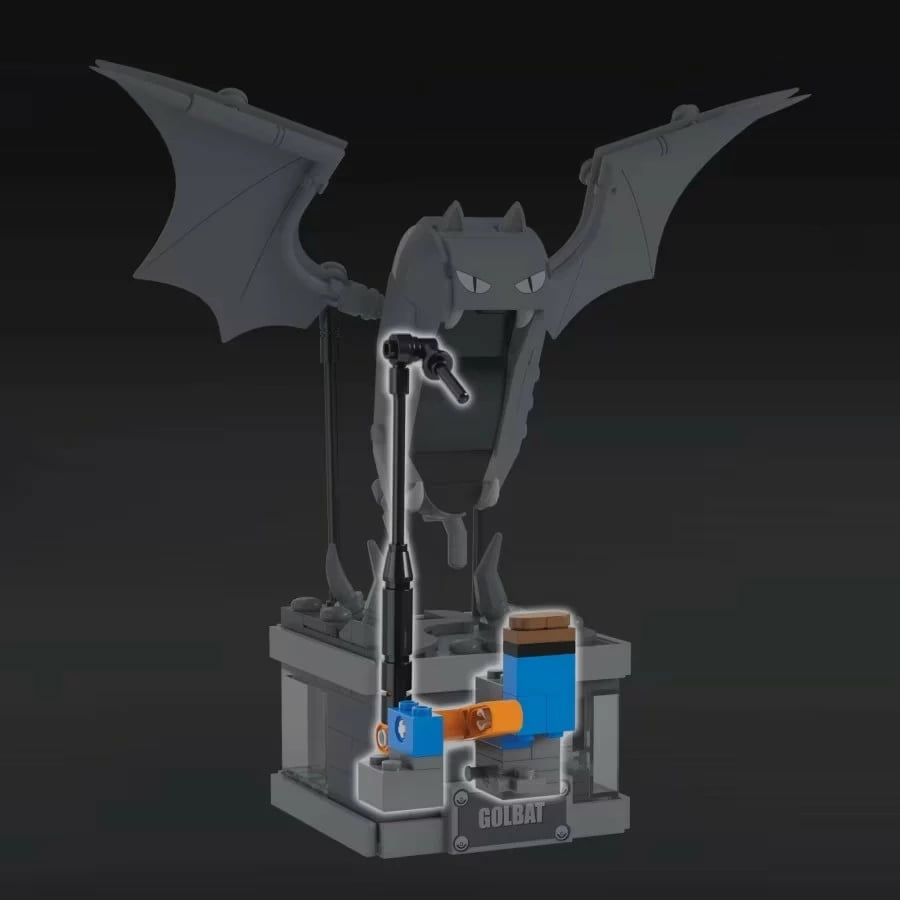 Set ndërtimi Mega Bloks Pokémon Golbat, 318 pjesë, Plastik