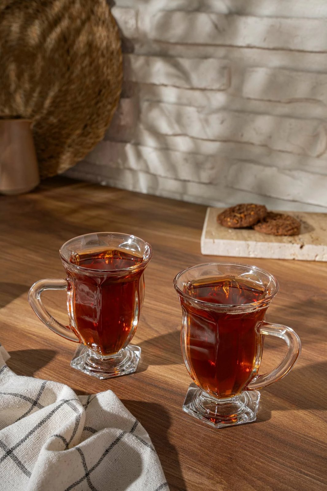 Set filxhanash kafeje prej xhami, 6 copë, Hermia, SG9133GCL