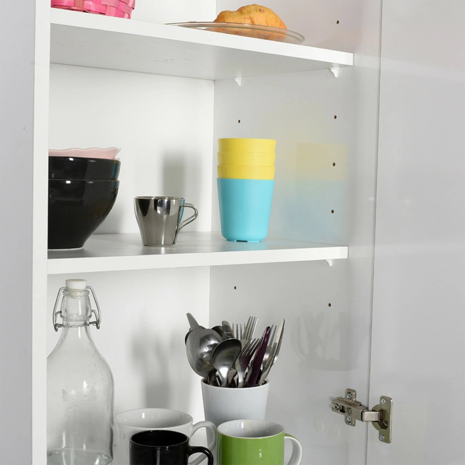 Dollap multifunksional, ngjyrë e bardhë, Hanah Home, Adr-621-Pp-1