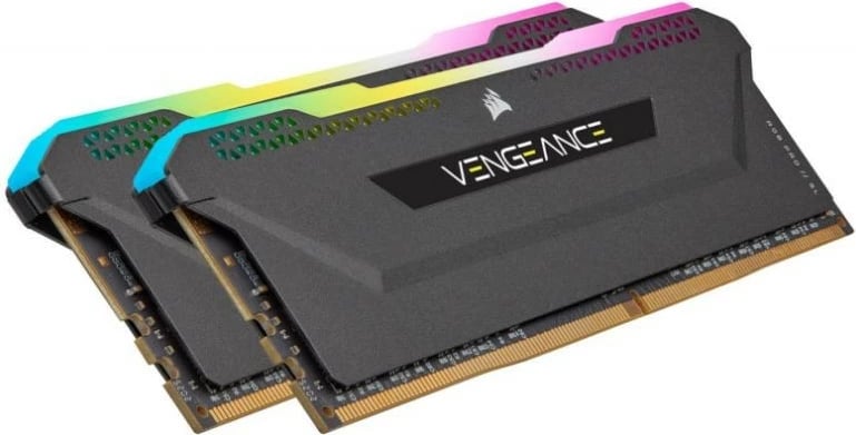 RAM Memorje Corsair Vengeance RGB PRO SL CMH16GX4M2Z3200C16 DDR4 16GB (2x8GB) 3200MHz CL16 RGB e zezë set 2
