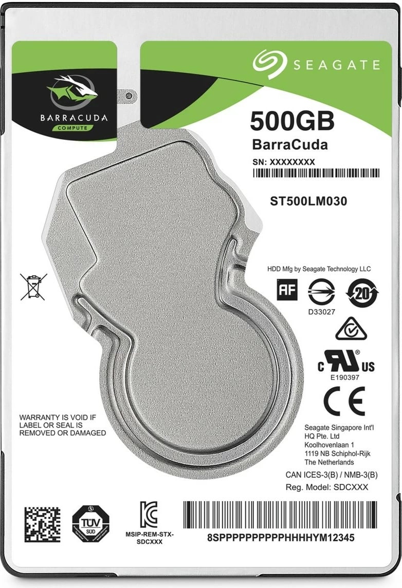 Hard disk i brendshëm Seagate BarraCuda 500GB 2.5" SATA III