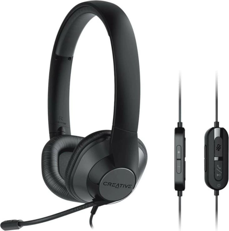 Kufje Creative HS-720 V2 me mikrofon, USB, e zezë