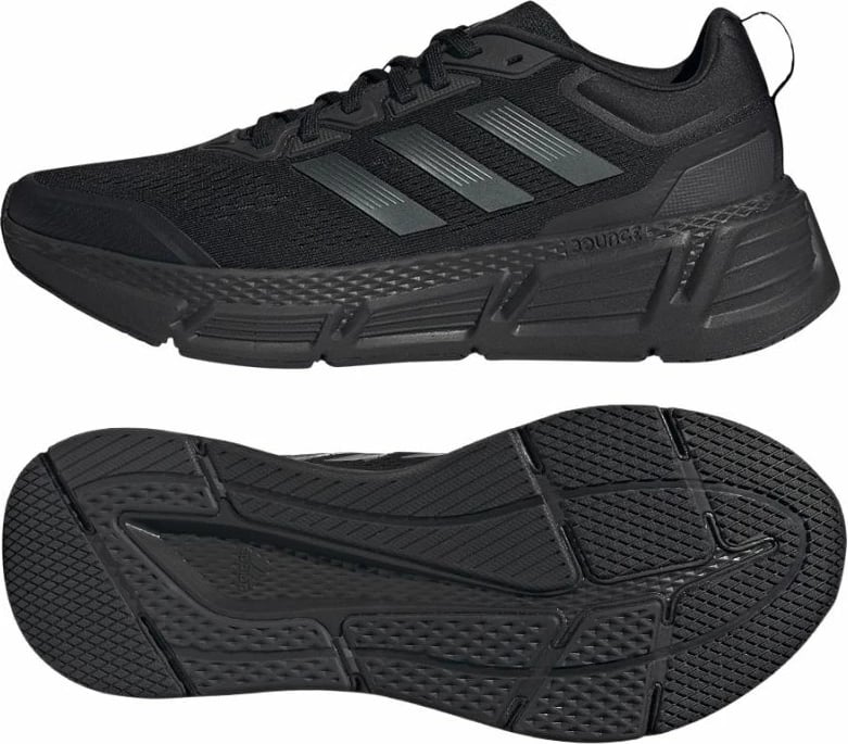Atlete për vrapim adidas QUESTAR M GZ0631 për meshkuj, ngjyrë e zezë