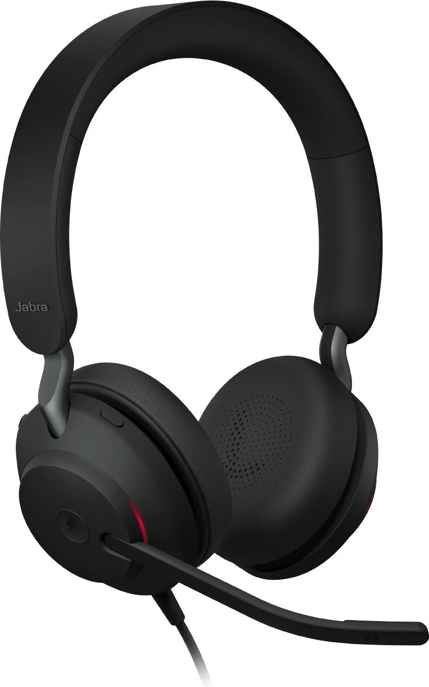Kufje Jabra Evolve2 40 SE, USB Type-C/Type-A, me mikrofon, e zezë Kufje Jabra Evolve2 40 SE, USB Type-C/Type-A, me mikrofon, e zezë
