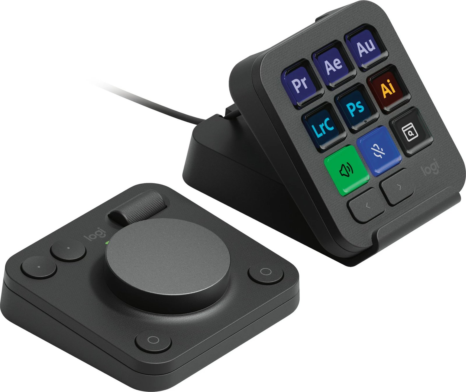 Konzolë kreative Logitech MX Creative Console Graphite