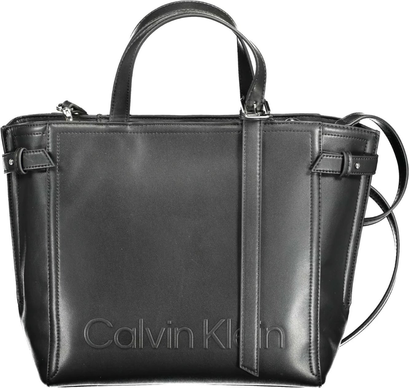 Çantë dore për femra Calvin Klein, e zezë