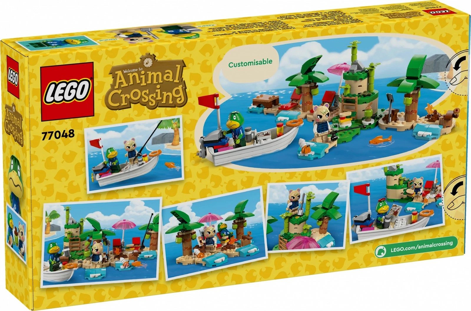 Set ndërtimi LEGO Animal Crossing 77048 Kappn and Island Tour, 233 pjesë, me minifigura, plastikë Set ndërtimi LEGO Animal Crossing 77048 Kappn and Island Tour, 233 pjesë, me minifigura, plastikë