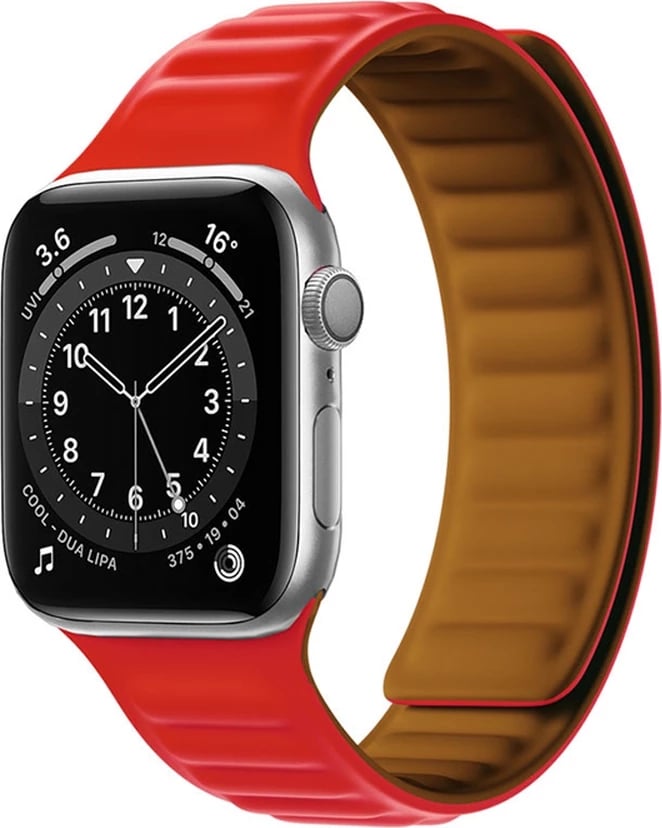 Rrip magnetik për Apple Watch Hurtel, 42/44mm, i kuq